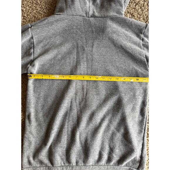 VTG NCAA Michigan State University Gray Full Zip M USA Made Hoodie Sweat Jacket - Picture 6 of 8
